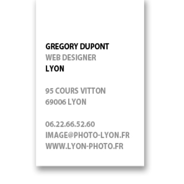 photographe modele carte de visite AV1